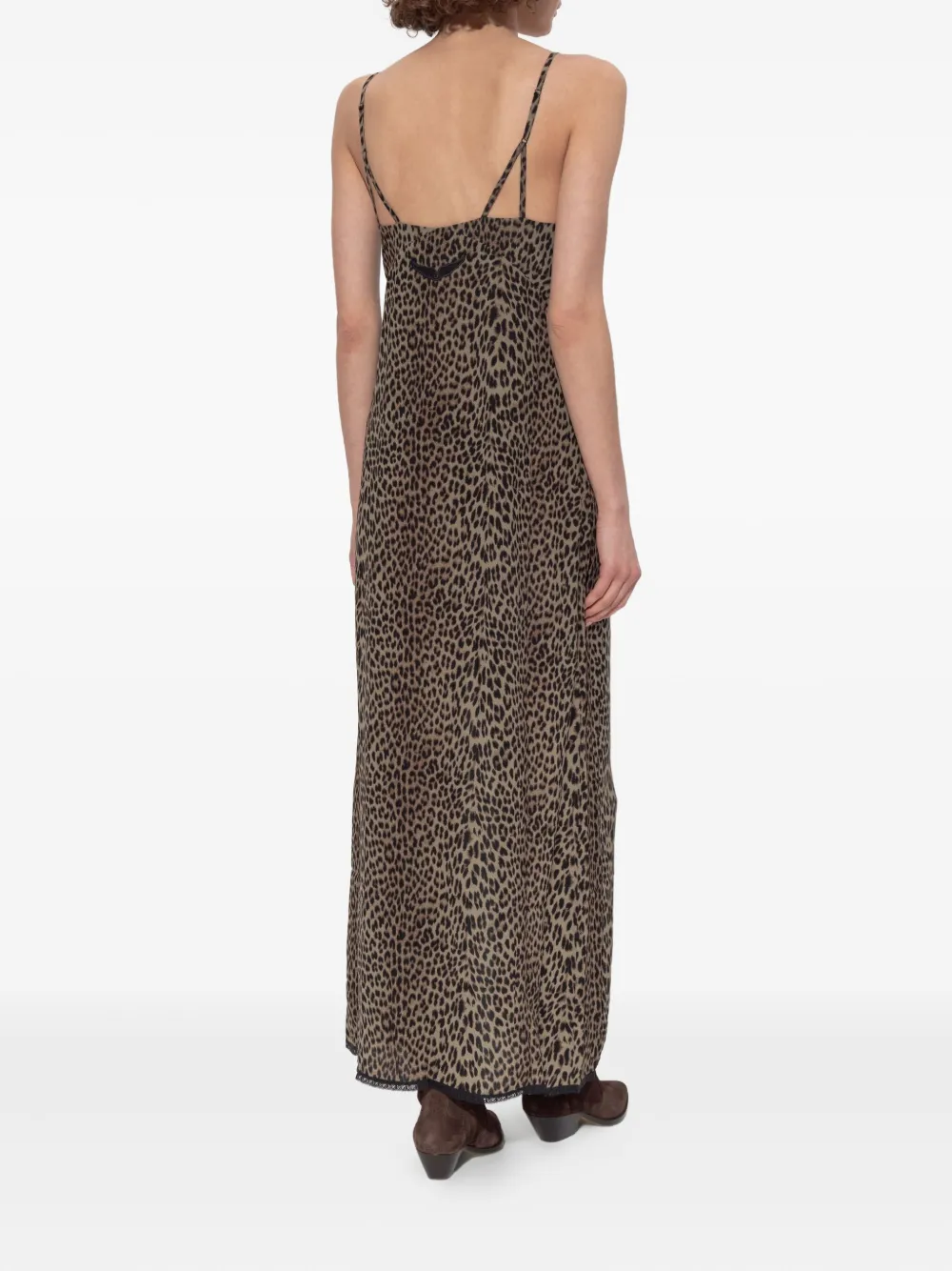 Zadig&Voltaire leopard-print slip dress Bruin