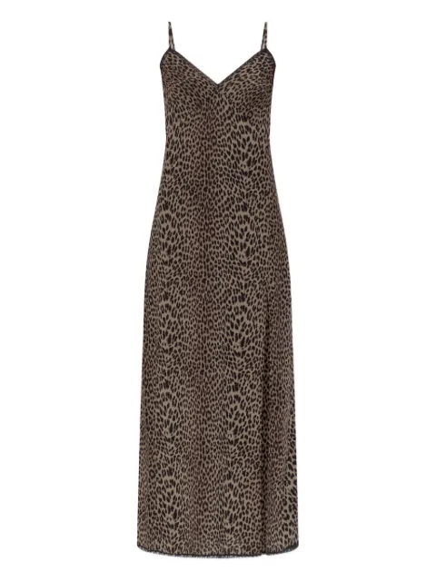 Zadig&Voltaire leopard-print slip dress