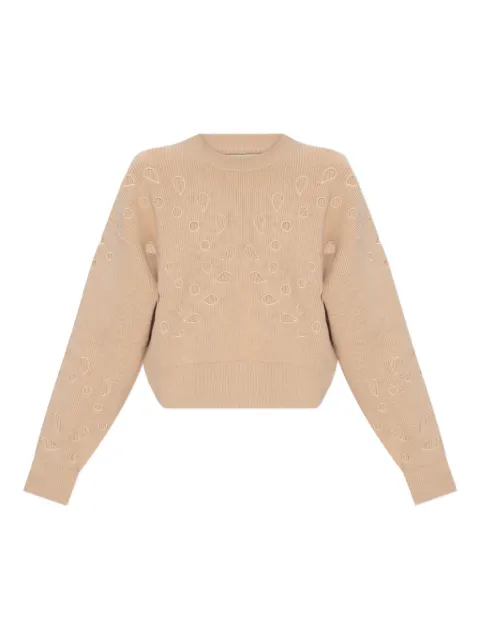 Ulla Johnson Vanessa cut-out ribbed sweater