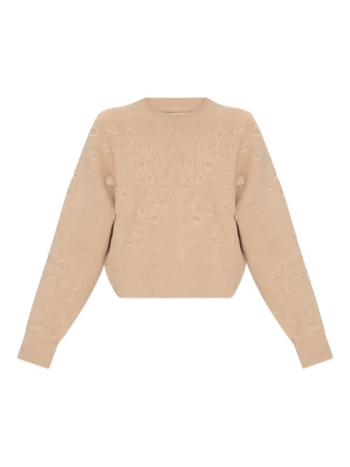 Pull côtelé Vanessa à découpes - Ulla Johnson - Modalova