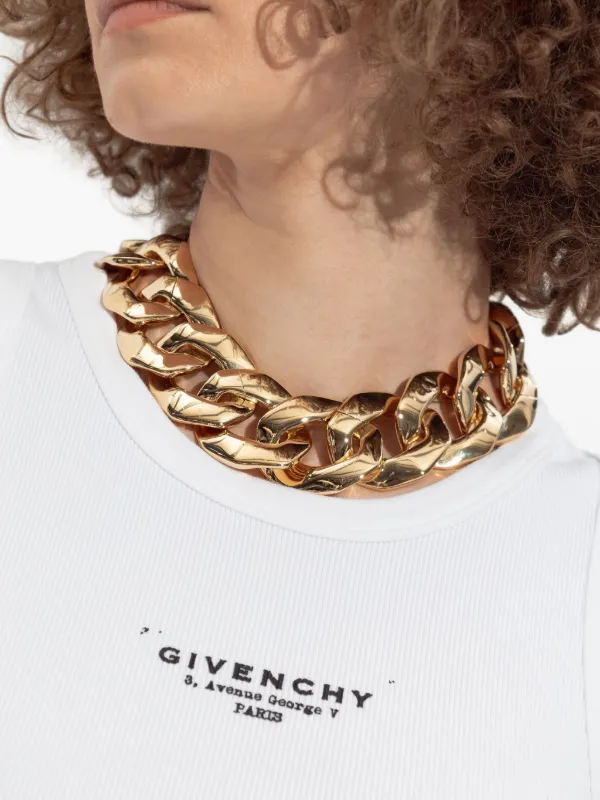R*9様 GIVENCHY ヴィンテージ ゴールドチェーン パール ネックレス Givenchy チャンキーチェーン ネックレス | ゴールドトーン | FARFETCH JP