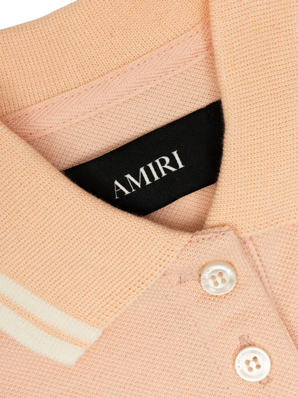AMIRI KIDS Jurk met logoprint Beige