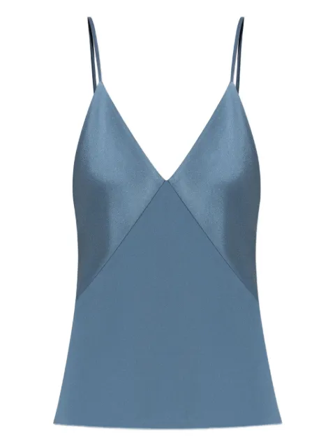 Forte Forte satin-panelled top