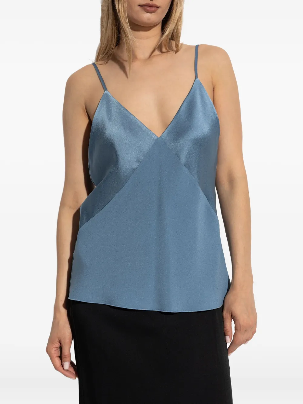 Forte Forte satin-panelled top | Vests & Tank Tops | Image 2