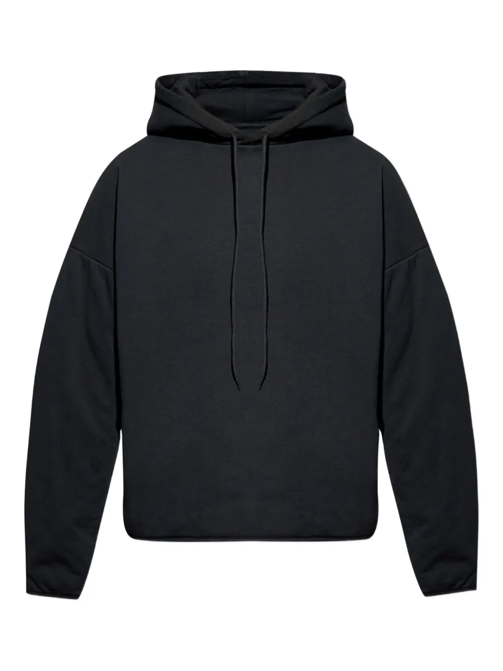 MM6 Maison Margiela cotton hoodie Zwart
