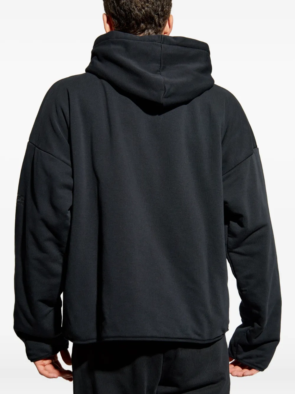 MM6 Maison Margiela cotton hoodie Zwart