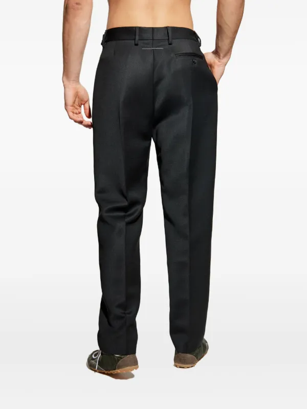 パンツ 08SS Martin Margiela Belted Trousers MM6 Maison Margiela Belted Trousers | Black | FARFETCH ID