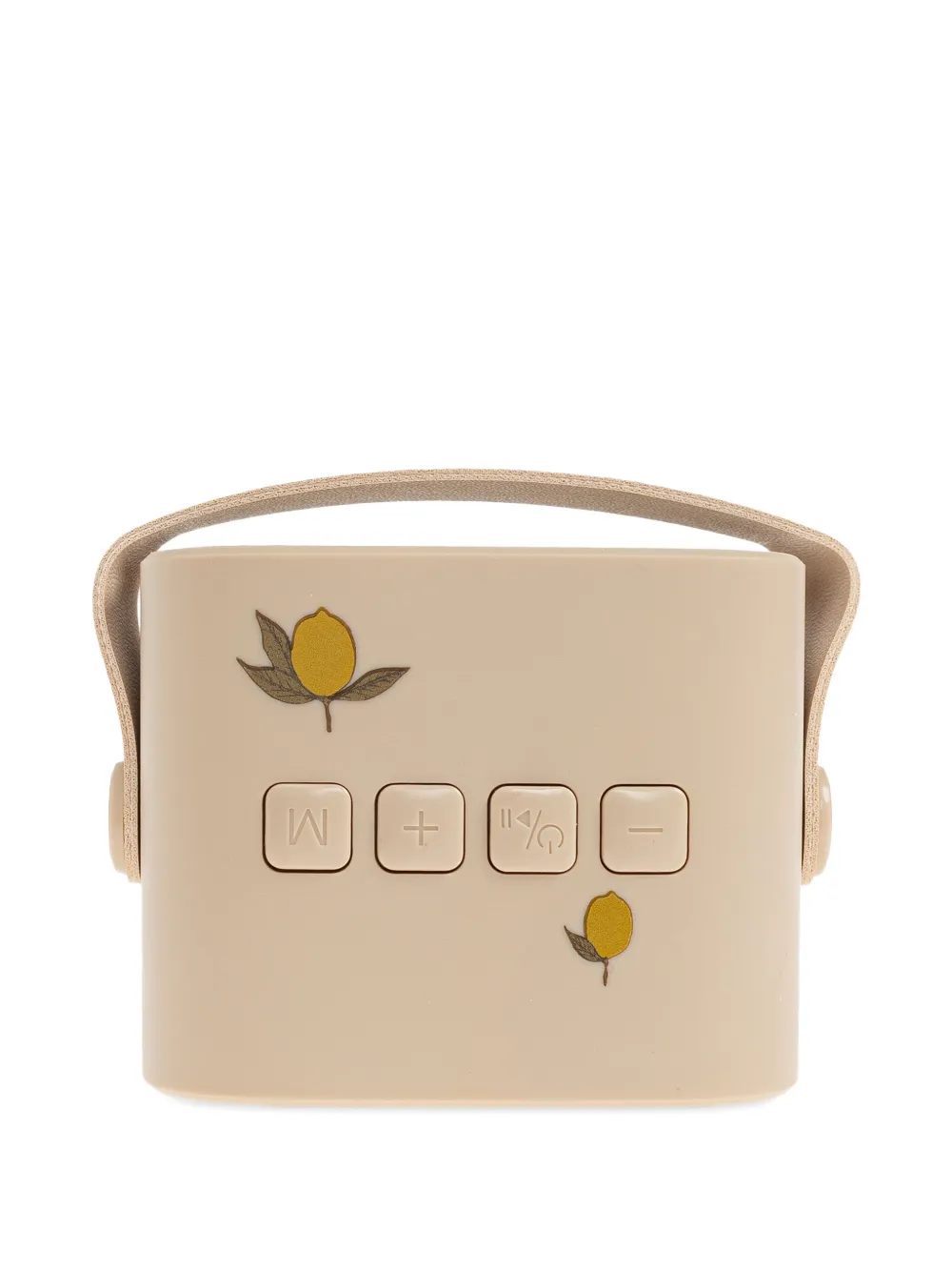 Konges Sløjd Lemon-print Speaker Microphone Set In Neutral