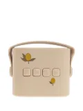 Konges Sløjd lemon-print speaker microphone set - Neutrals