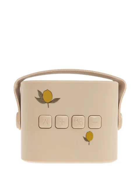 Konges Sløjd lemon-print speaker microphone set