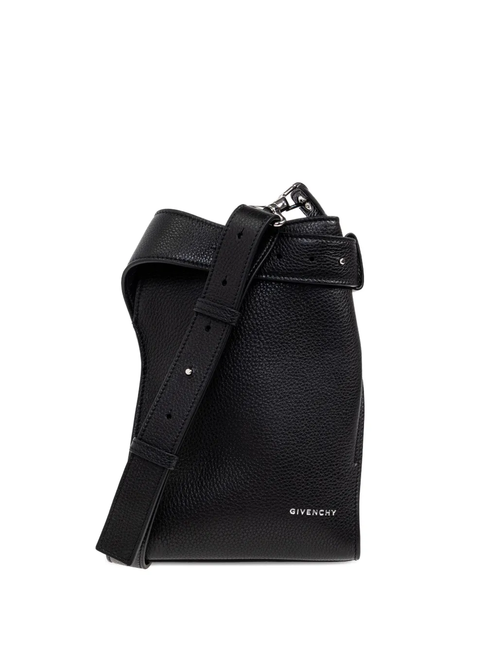 small leather belted messenger bag