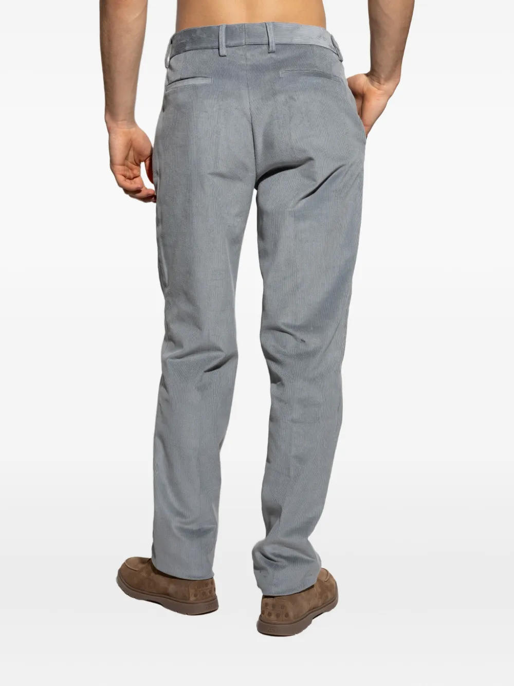 ETRO Ribfluwelen broek Blauw