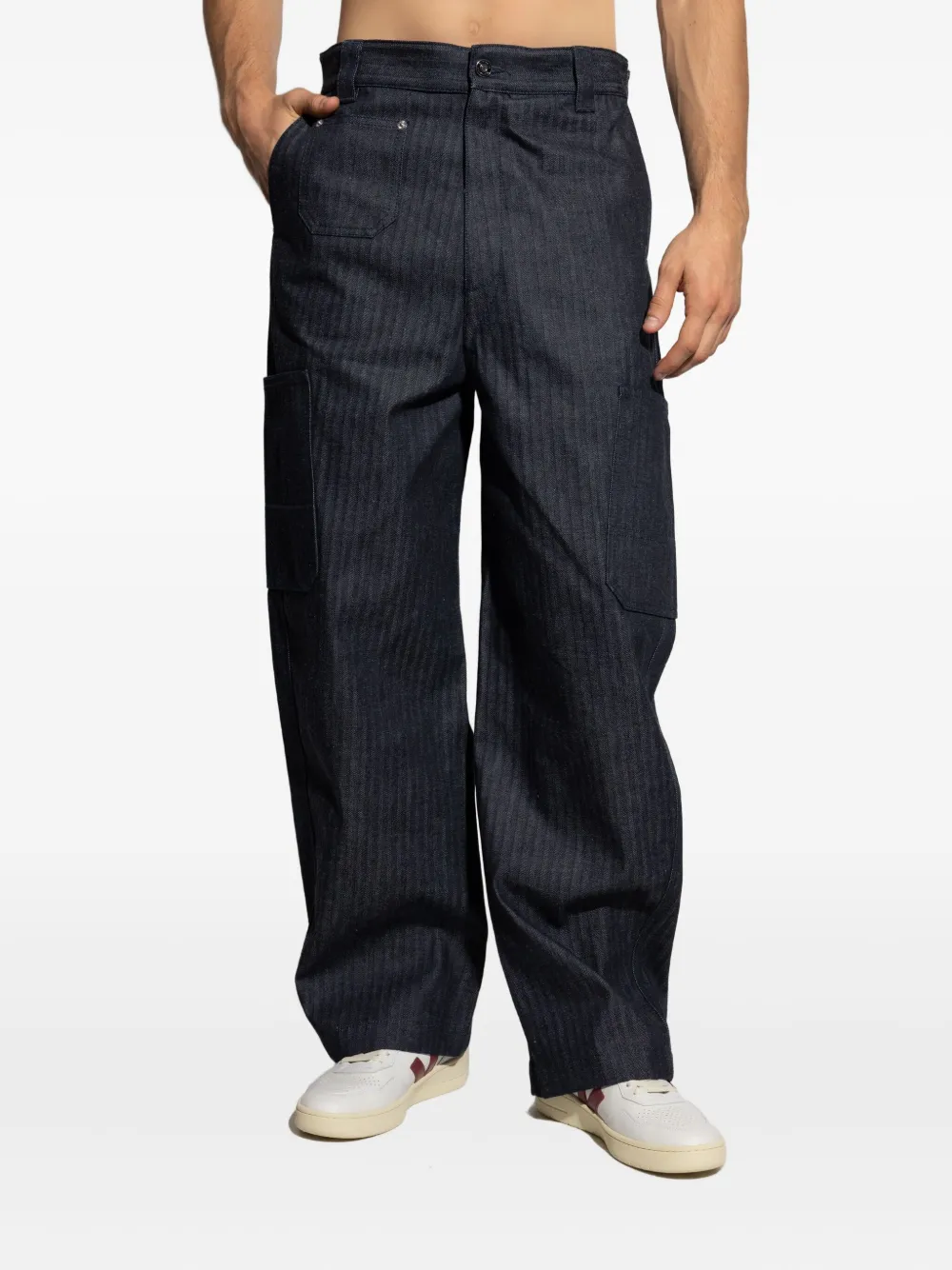 Givenchy Broek met opgestikte zak Blauw