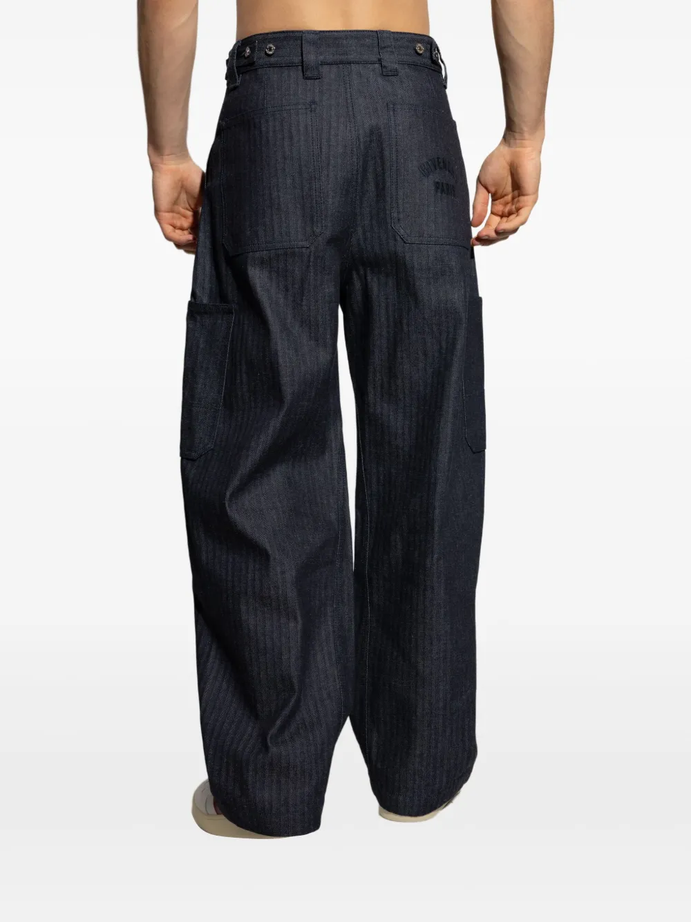 Givenchy Broek met opgestikte zak Blauw
