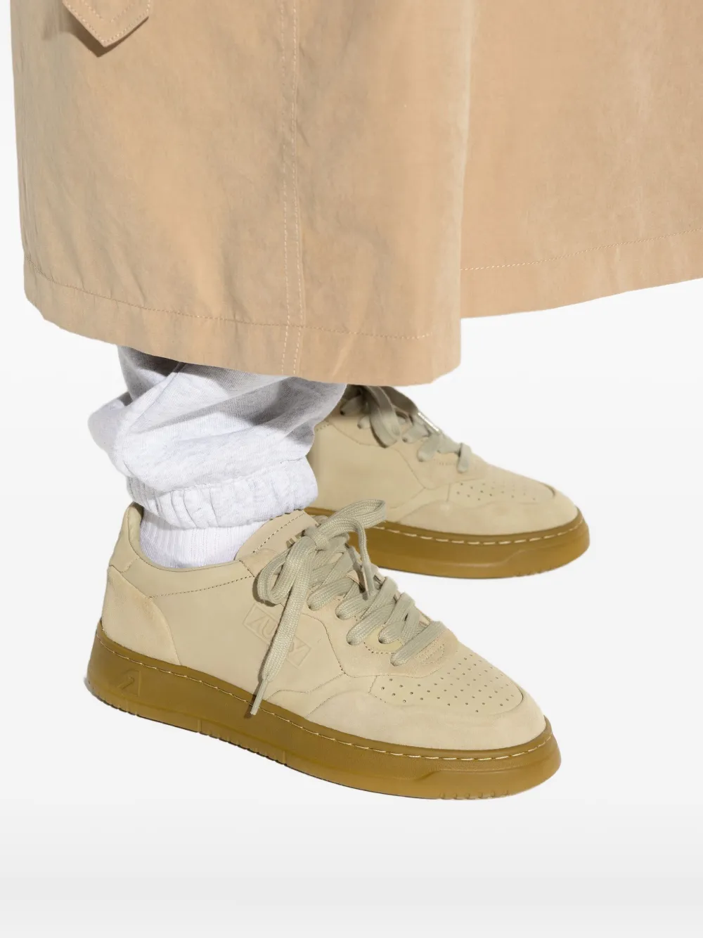 Autry leather sneakers Neutrals