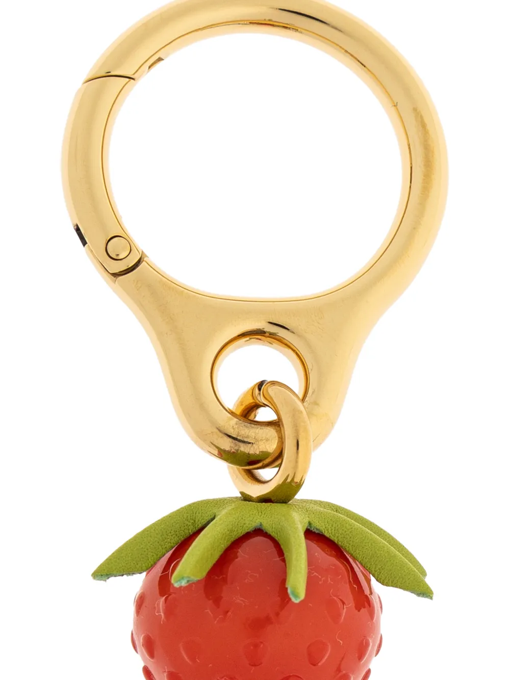 LOEWE ロエベ ストロベリー チャーム Strawberry charm LOEWE strawberry-motif Charm | Red | FARFETCH SG