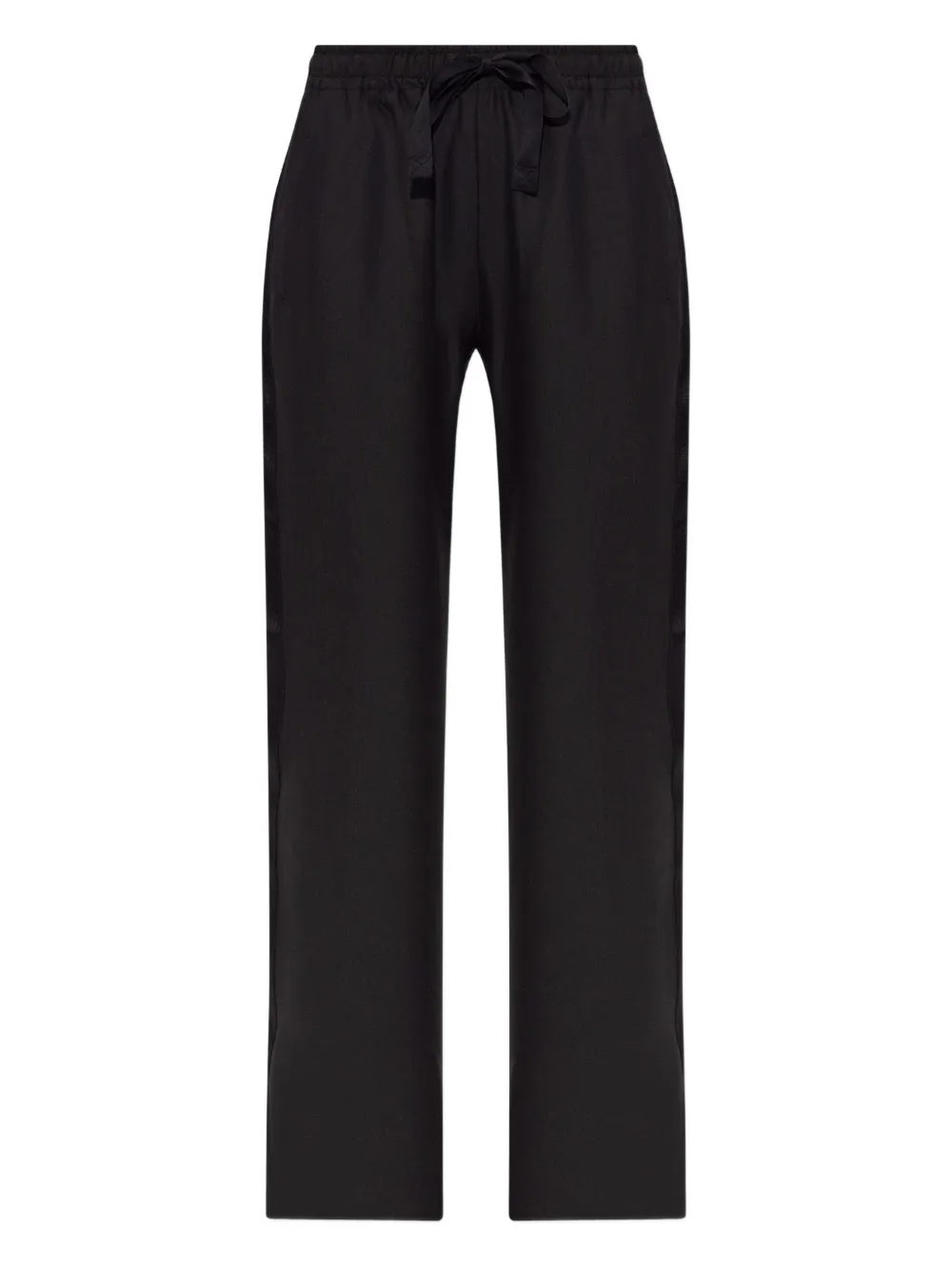 Zadig & Voltaire drawstring side-stripe trousers - ブラック Zadig & Voltaire drawstring side-stripe trousers - ブラック