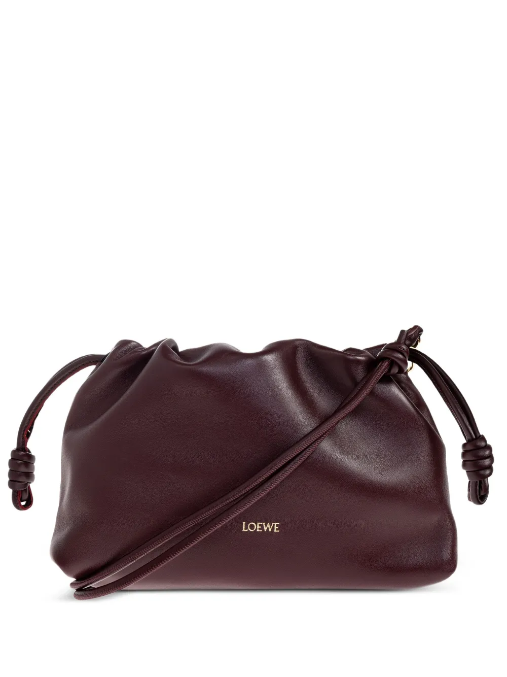 Flamenco leather bucket bag