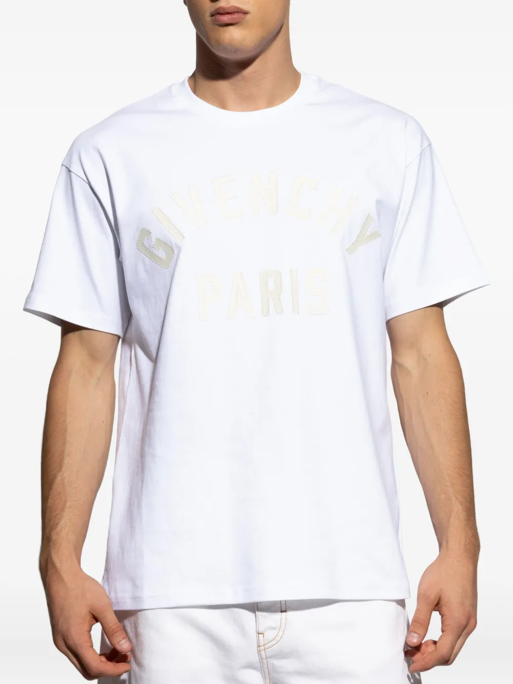 Givenchy logo-print T-shirt Wit