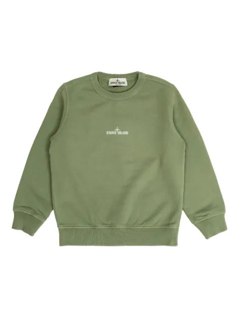 Stone Island Junior logo-print sweatshirt