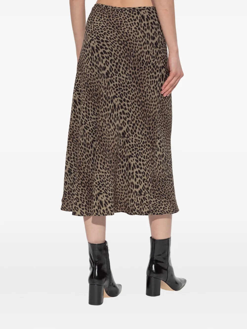 Zadig&Voltaire lace-insert skirt Bruin