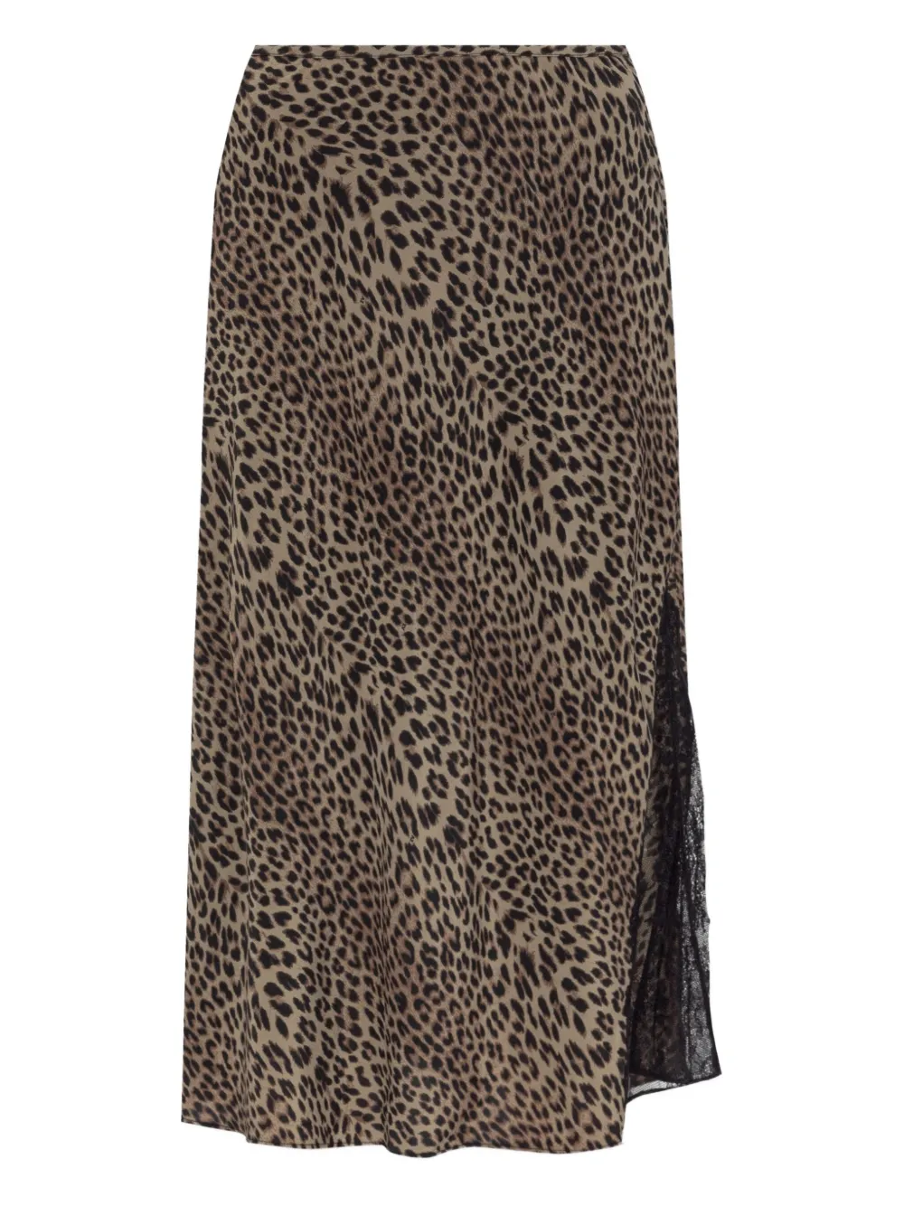Zadig&Voltaire lace-insert skirt Bruin