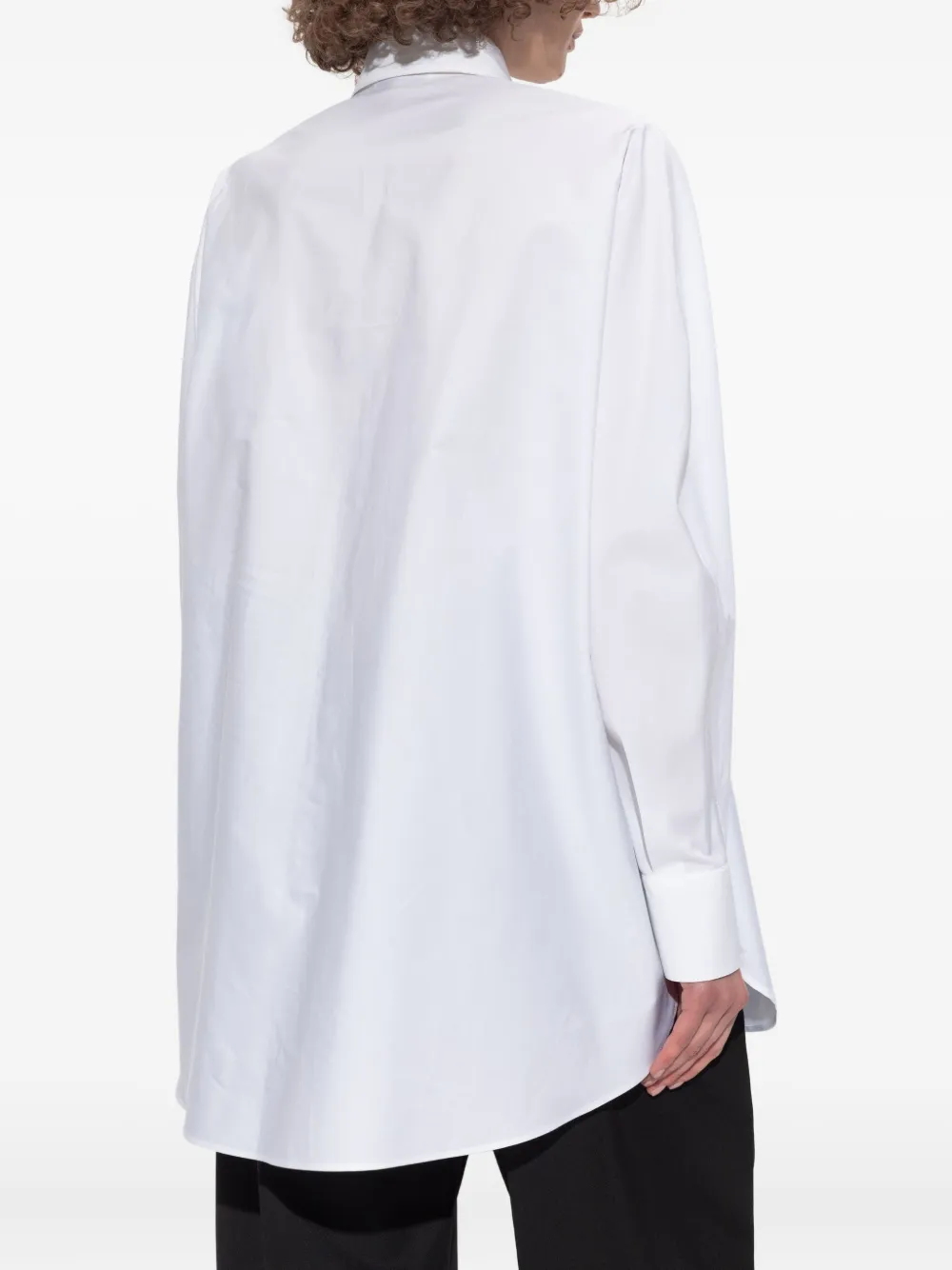 Givenchy Katoenen blouse met lange mouwen 100 WHITE