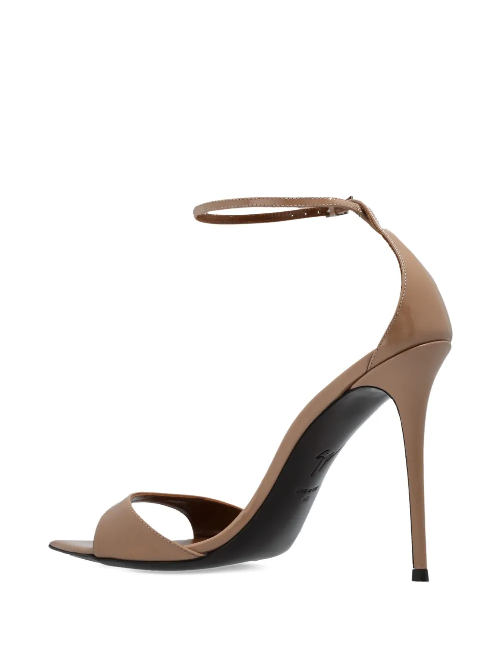 Giuseppe Zanotti 110mm pointed-toe ankle-strap sandals Beige