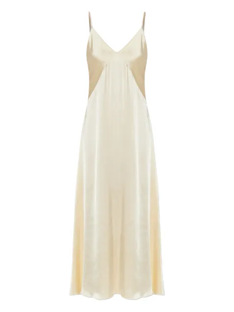 Forte Forte V-neck slip maxi dress