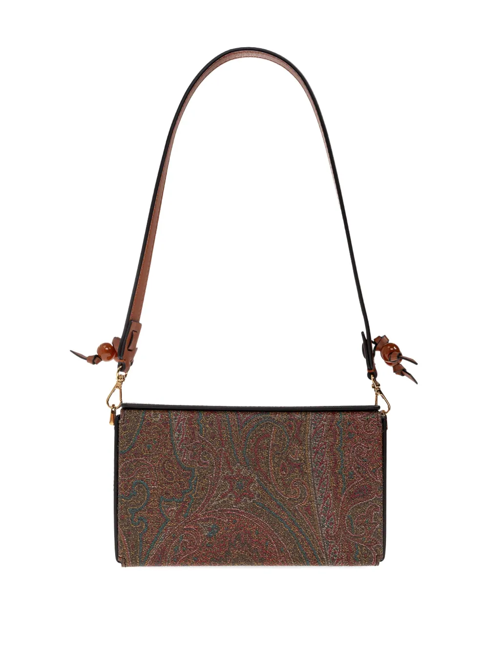 ETRO paisley-patterned shoulder bag Rood
