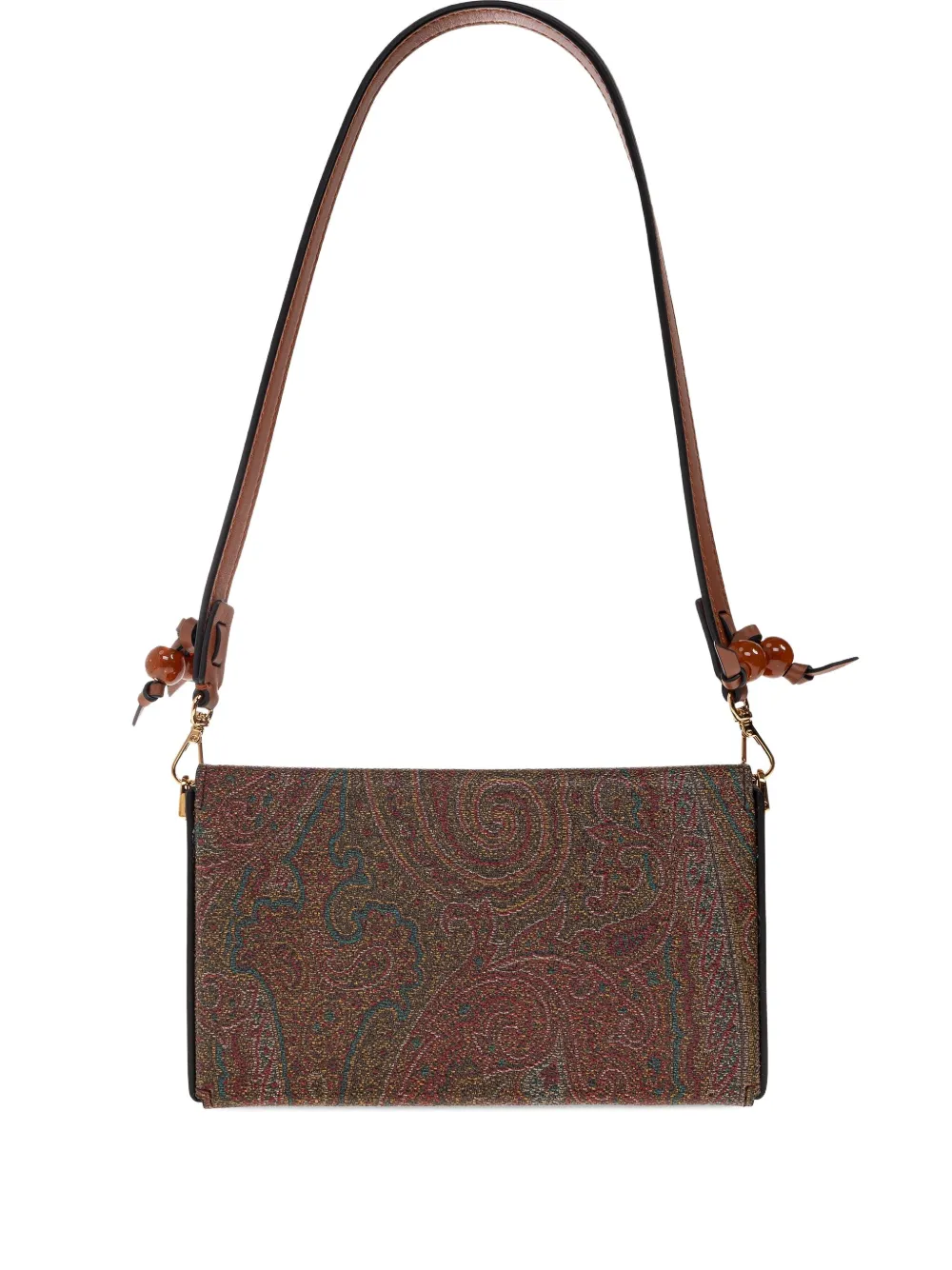 ETRO paisley-patterned shoulder bag Rood