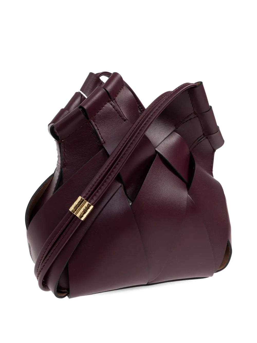 Ulla Johnson Leather Tote Bag In Red
