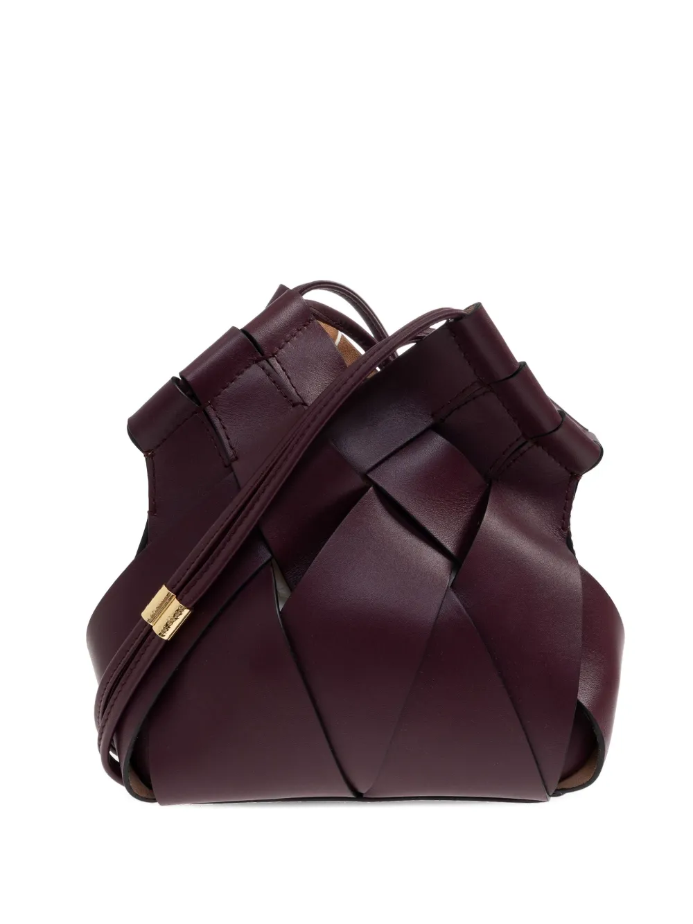 Ulla Johnson Leather Tote Bag In Red