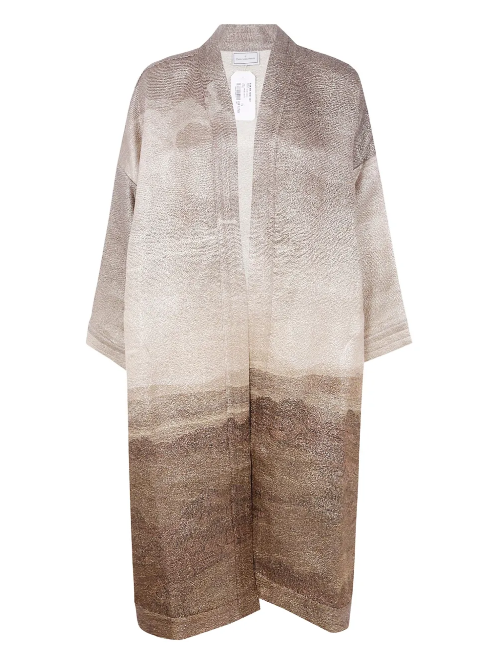 Pierre-louis Mascia Landscape-print Wool Coat