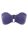 ERES clasp-detail bandeau bikini top - Blue