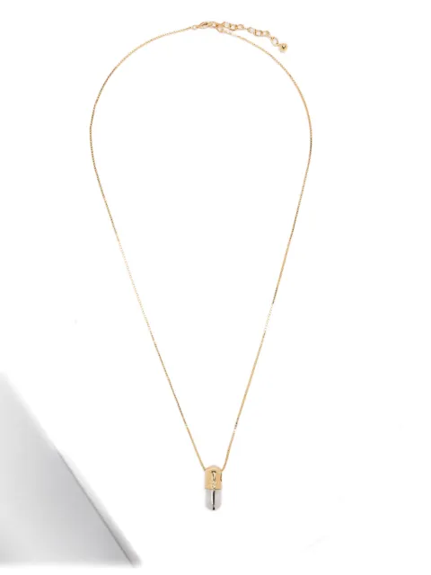 Miu Miu collier à pendentif capsule