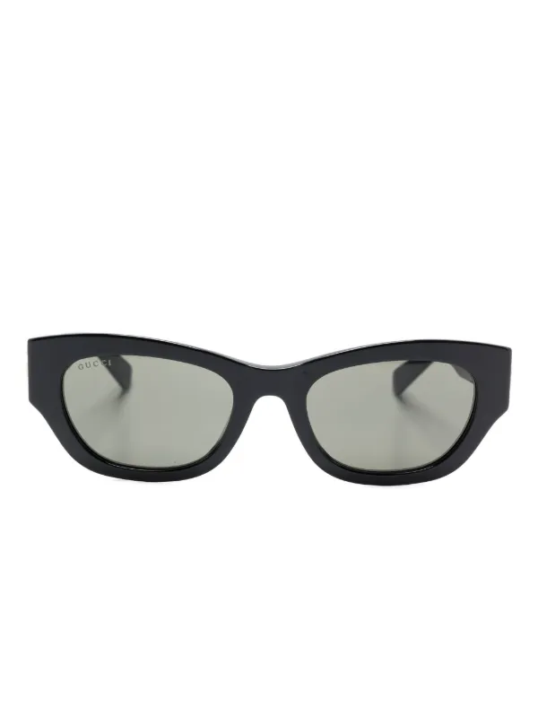 ア*カ様 GUCCI スクエアフレーム サングラス 未使用品 Gucci Eyewear スクエアフレーム サングラス | ブラック | FARFETCH JP