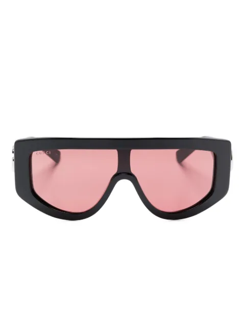 Gucci Eyewear lentes de sol con placa Double G