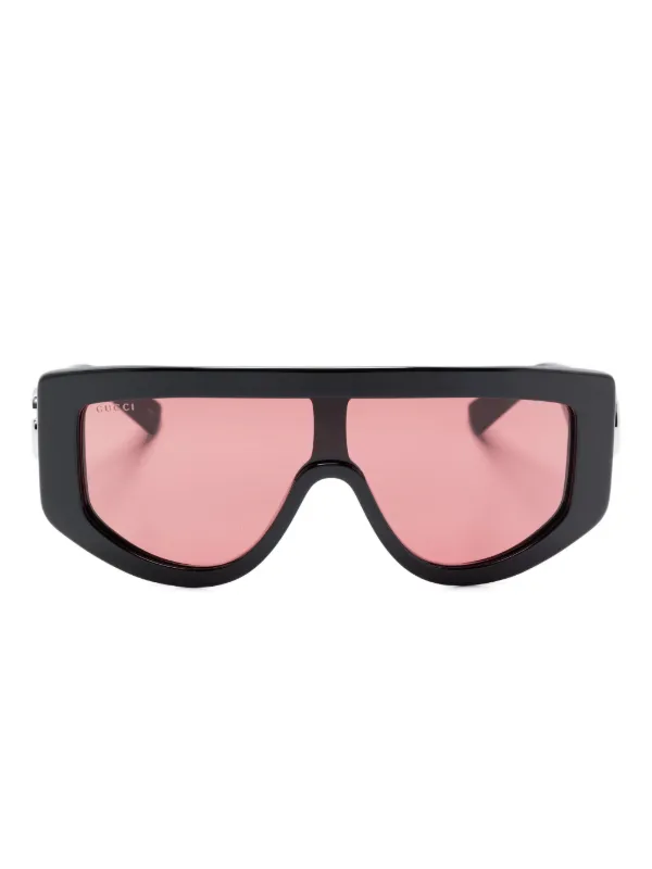 Gucci Eyewear ダブルG サングラス | ブラック | FARFETCH JP