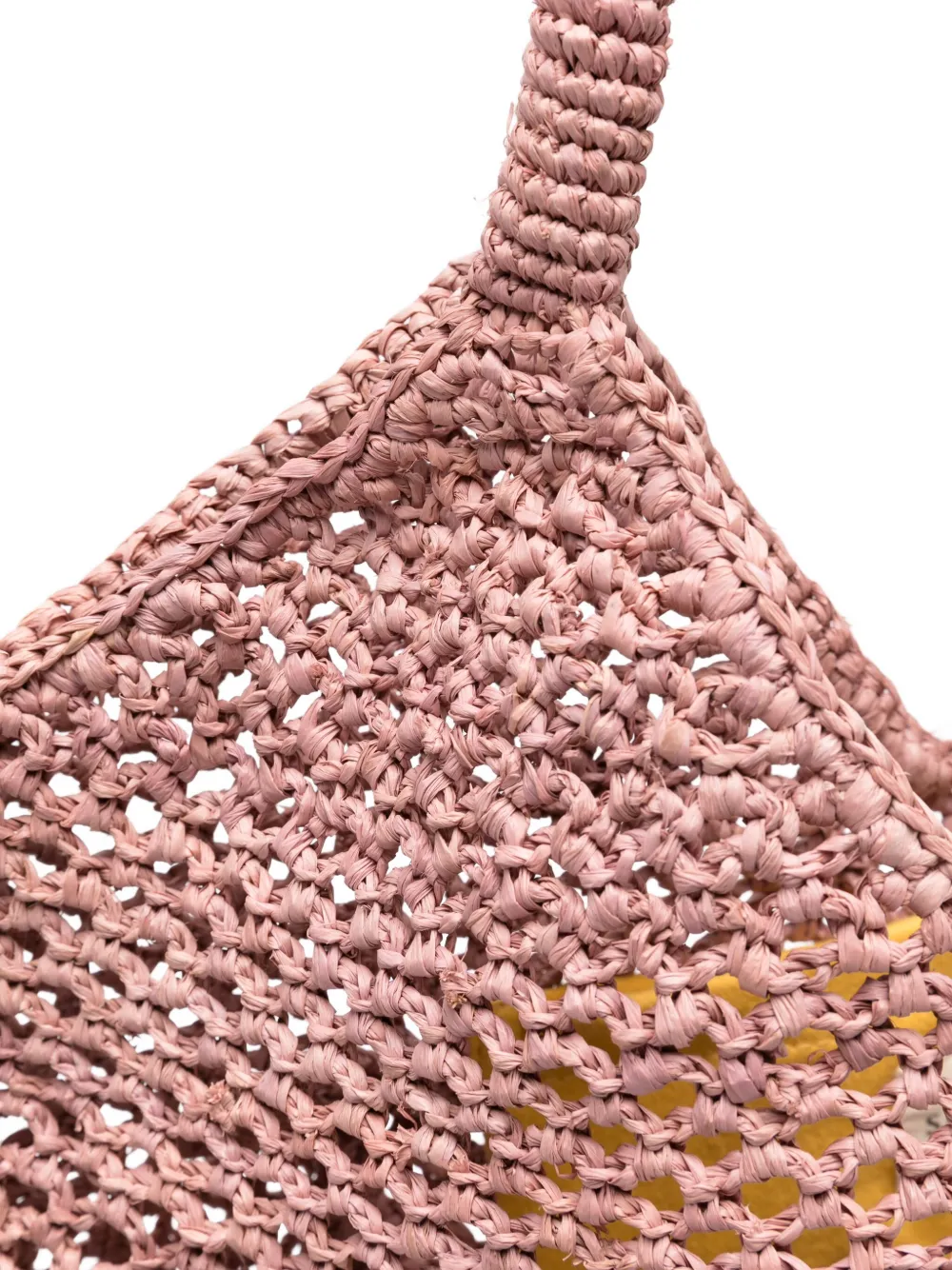 Sans Arcidet Mamabe opengebreide shopper Roze