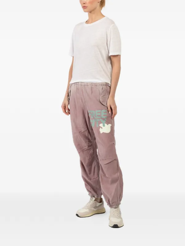 free city フリーシティ パラシュートパンツ 48 トラックパンツ FreeCity トラックパンツ | パープル | FARFETCH JP