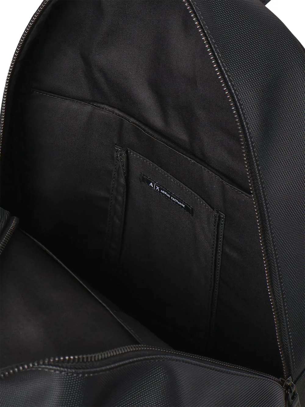 Armani Exchange Rugzak met vlakken en logo Blauw