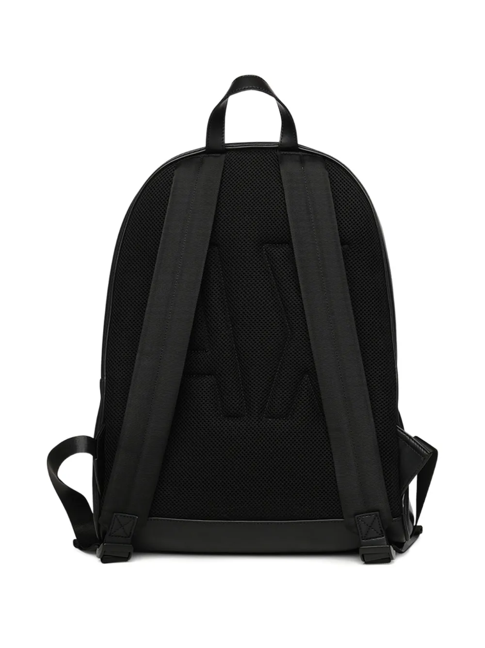 Armani Exchange panelled logo backpack | Image 2