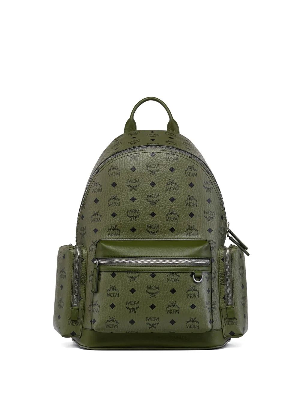 Mcm Medium Stark Visetos Monogram Backpack