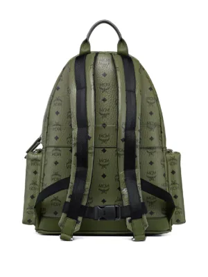 MCM BACKPACK SMALL カラーカーキ MCM BACKPACK SMALL カラーカーキ MCM Men Green Sea Turtle Visetos