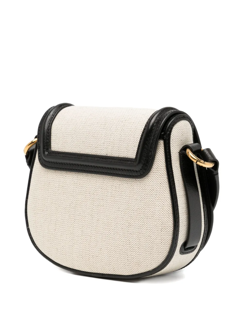 Chloé Horse Medal Mini Crossbody Bag In Neutral