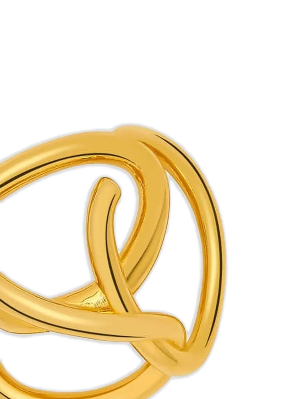 Oscar de la Renta أقراط بتصميم عقدة | Image 2