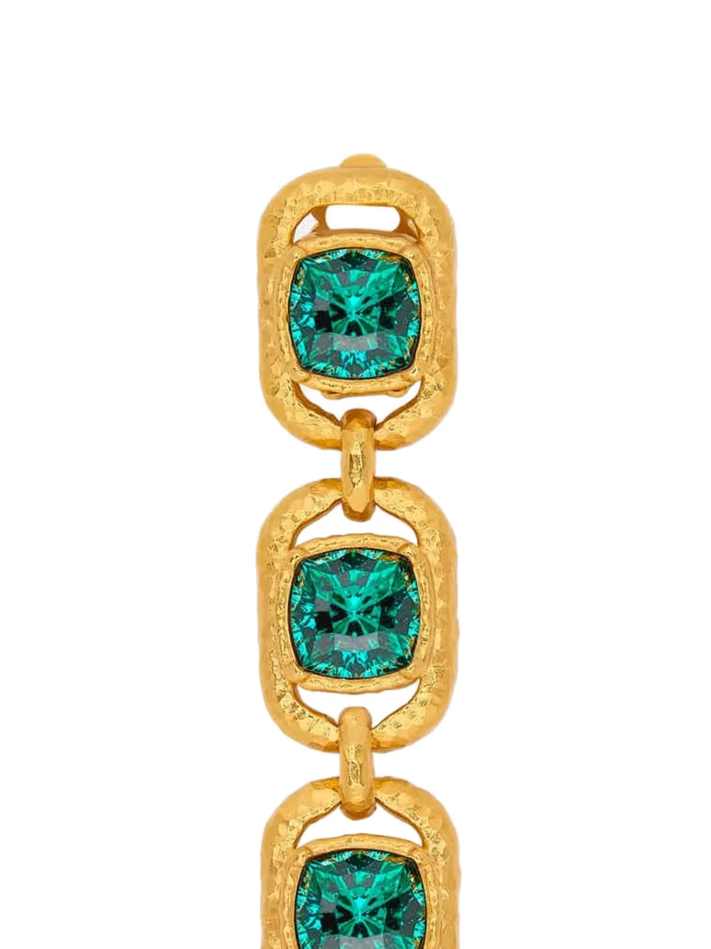 Oscar de la Renta boucles d'oreilles à ornements en cristal | Image 2
