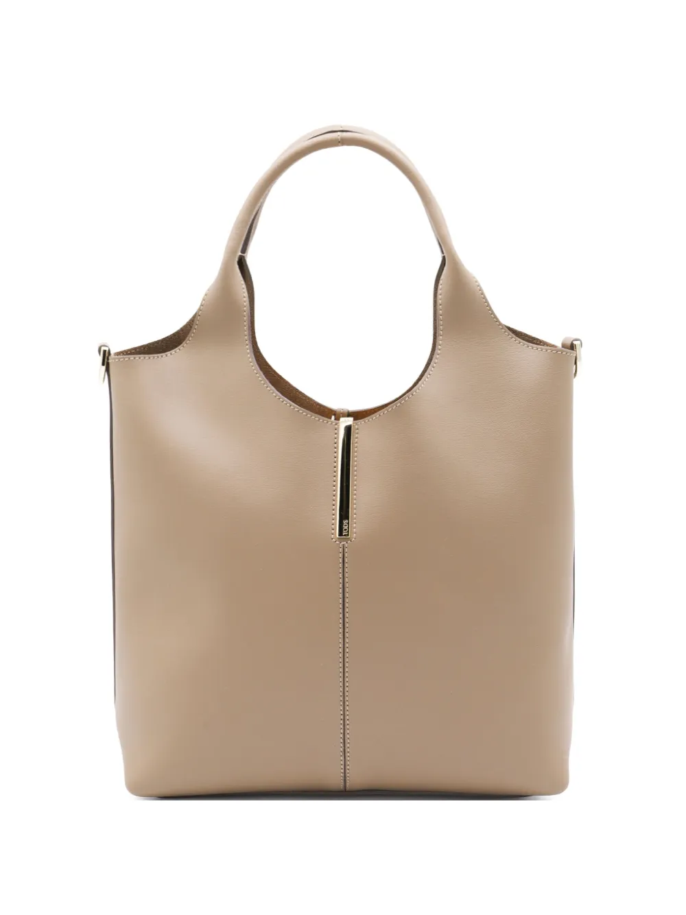 Tod's Kleine leren tas met handvat Beige