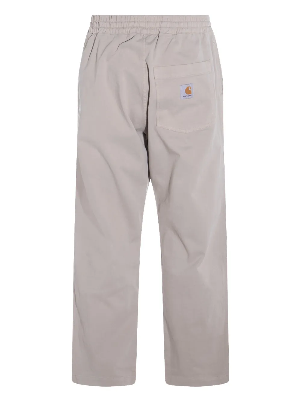 Carhartt WIP Floyde broek met trekkoord zak Beige